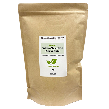 HCF Vegan White Chocolate Couverture- 1kg